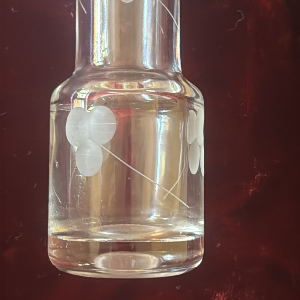🌹 Eamon Glass; VINTAGE Beautiful Ireland Hand-Cut Crystal Etched Mini Vase 6” - Picture 5 of 10
